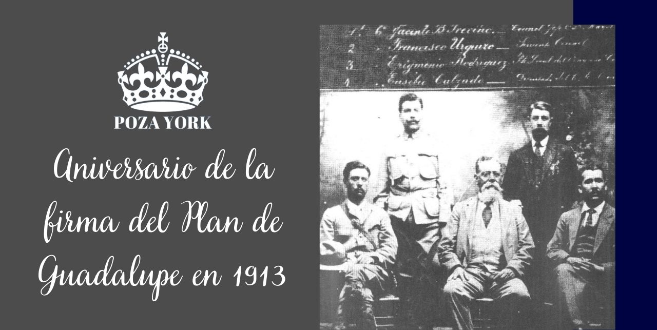 Aniversario de la firma del Plan de Guadalupe en 1913