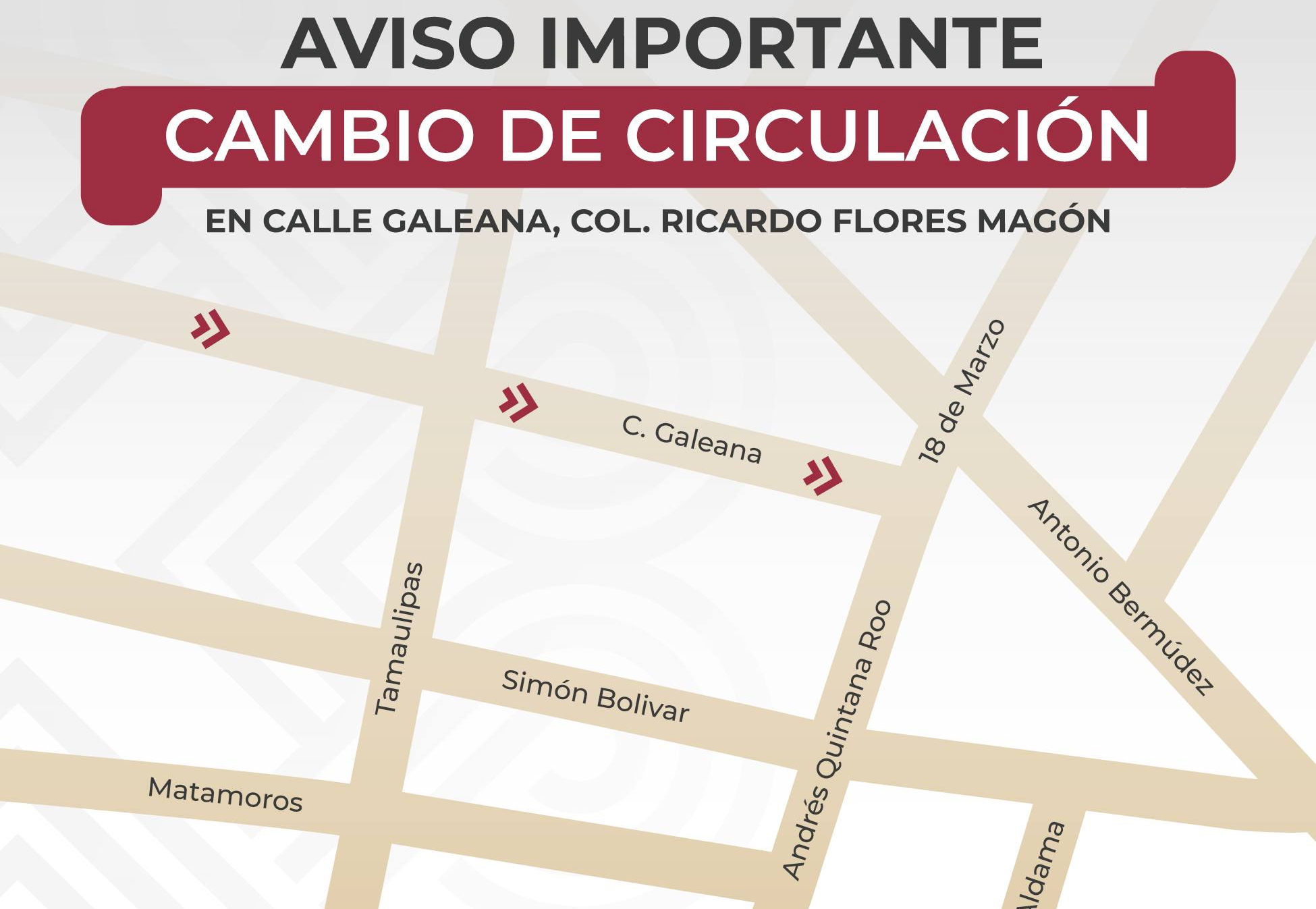 Aviso Importante: Cambio de Circulación