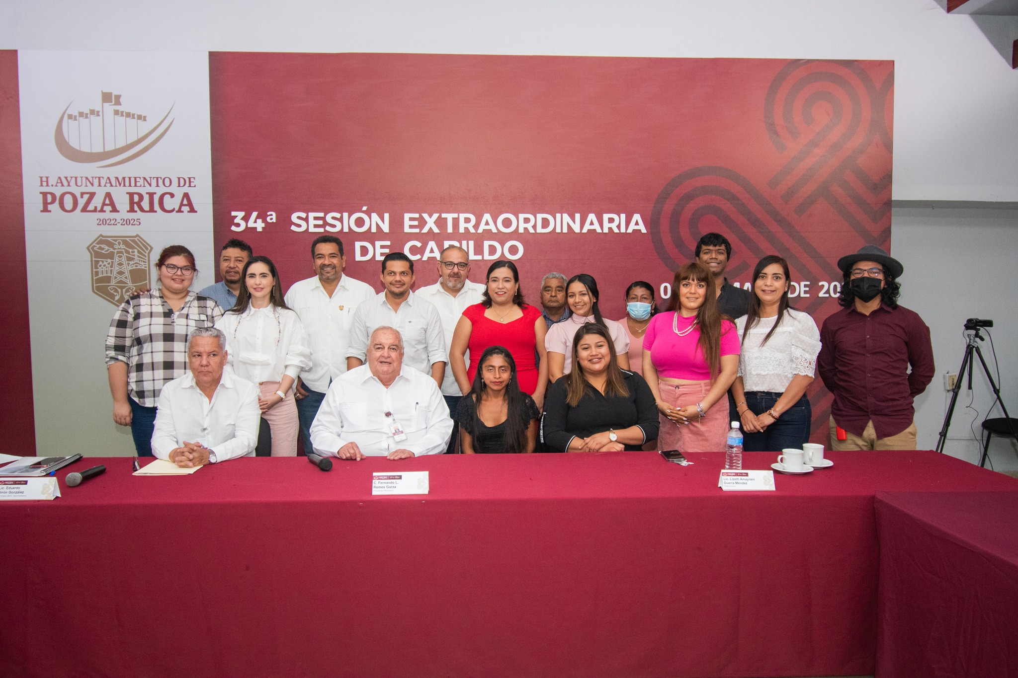 34 Sesión Extraordinaria de Cabildo