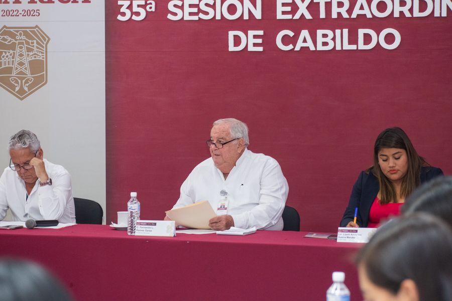 Trigésima quinta sesión extraordinaria de Cabildo