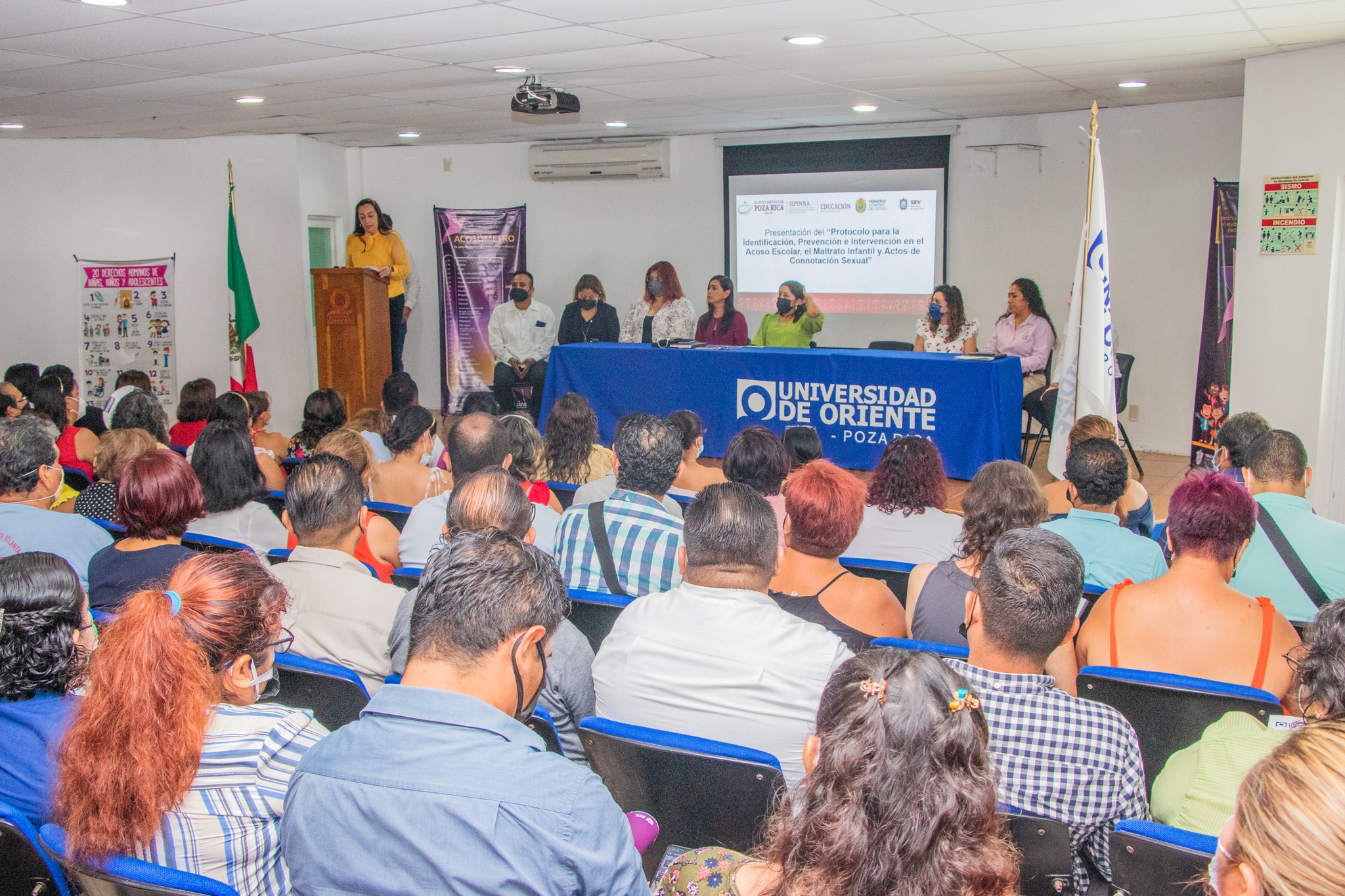 Capacitación sobre los Protocolos para la Identificación, Prevención e Intervención del Acoso Escolar, el Maltrato Infantil y Actos de Connotación Sexual