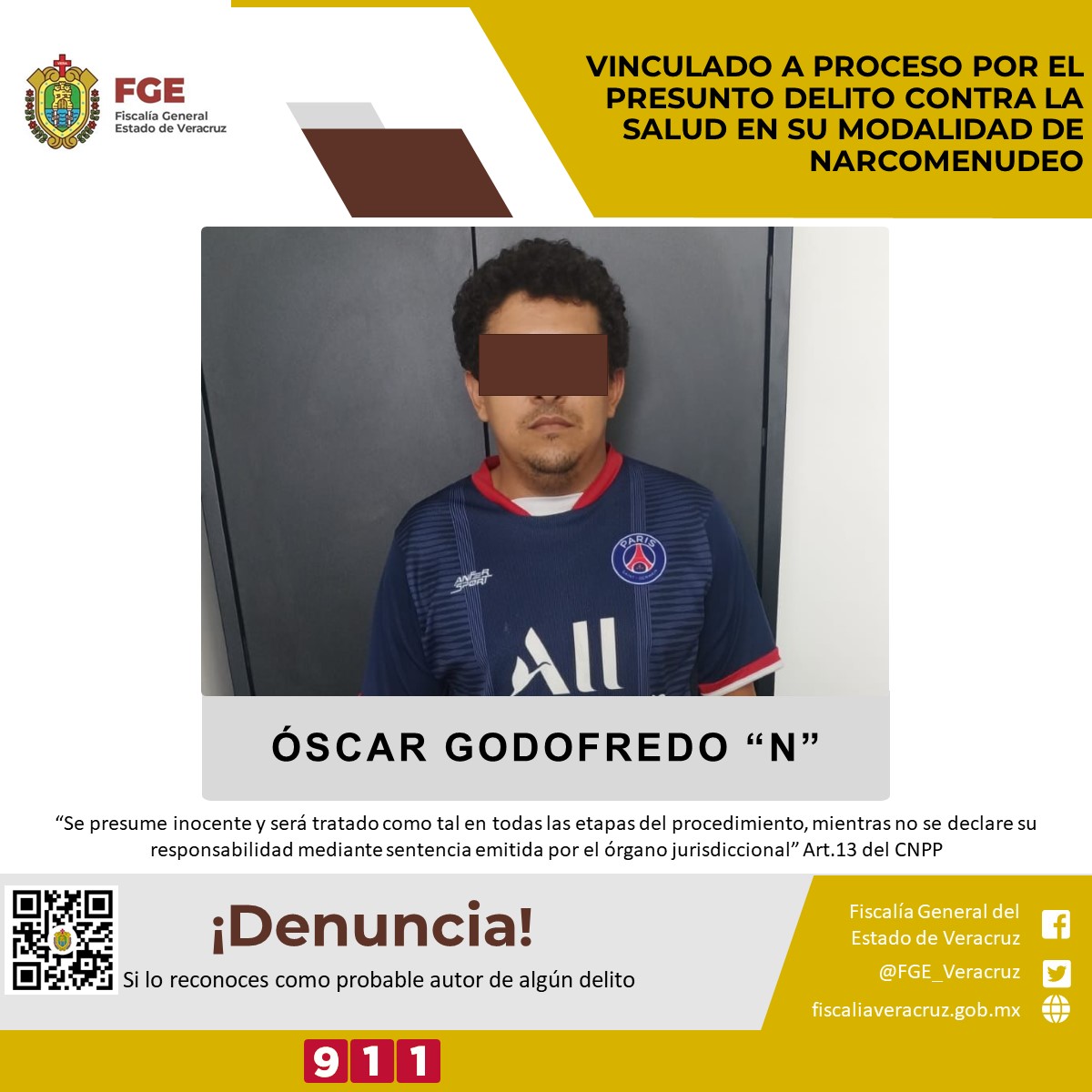 Lo vinculan a proceso por el presunto delito contra la salud