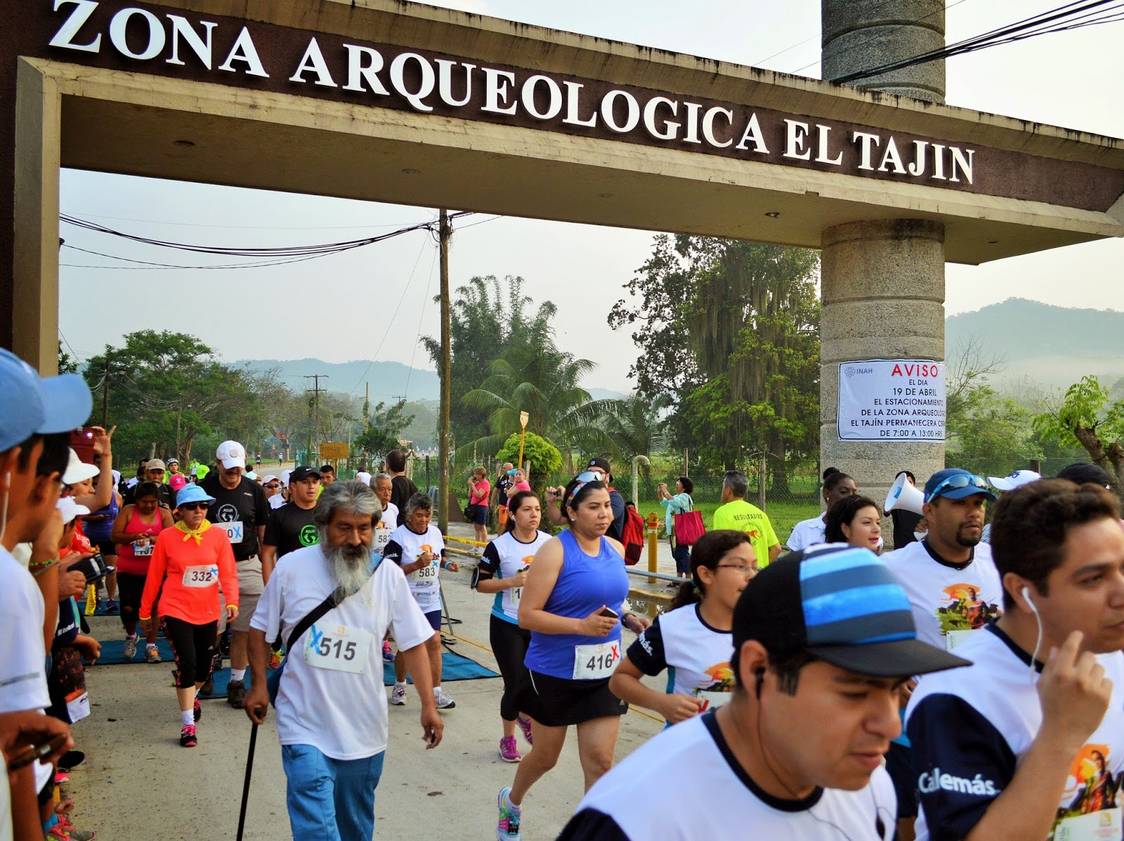 Convocatoria al quinto EcoMaratón Tajín 2022