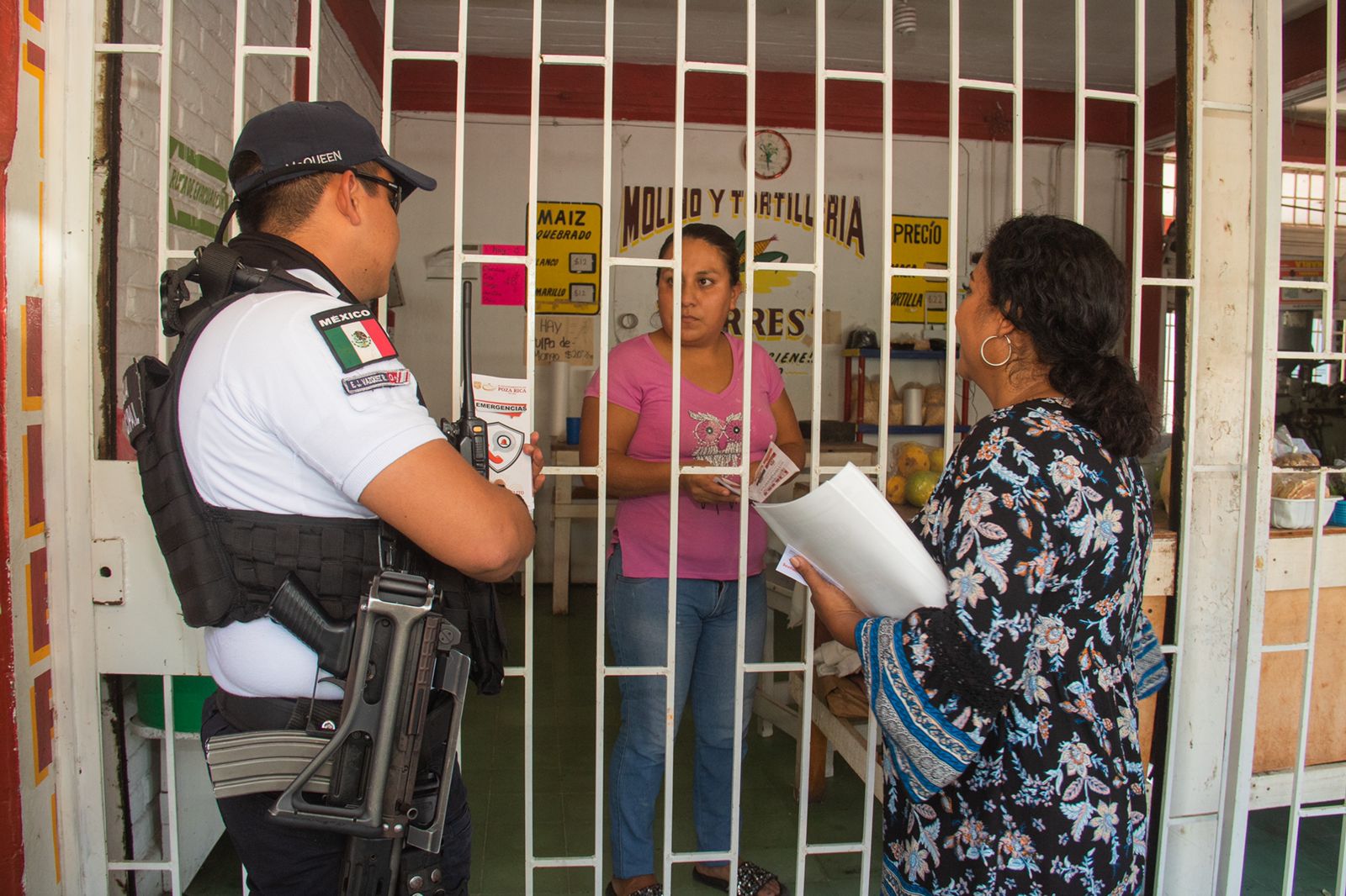 Difusión de medidas preventivas para garantizar la integridad física de la ciudadanía