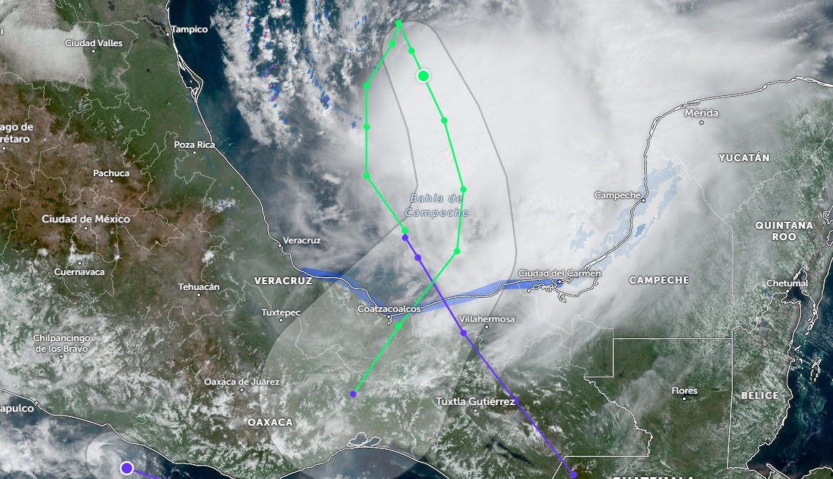 Implementa PEMEX medidas preventivas ante tormenta tropical Karl en costas veracruzanas