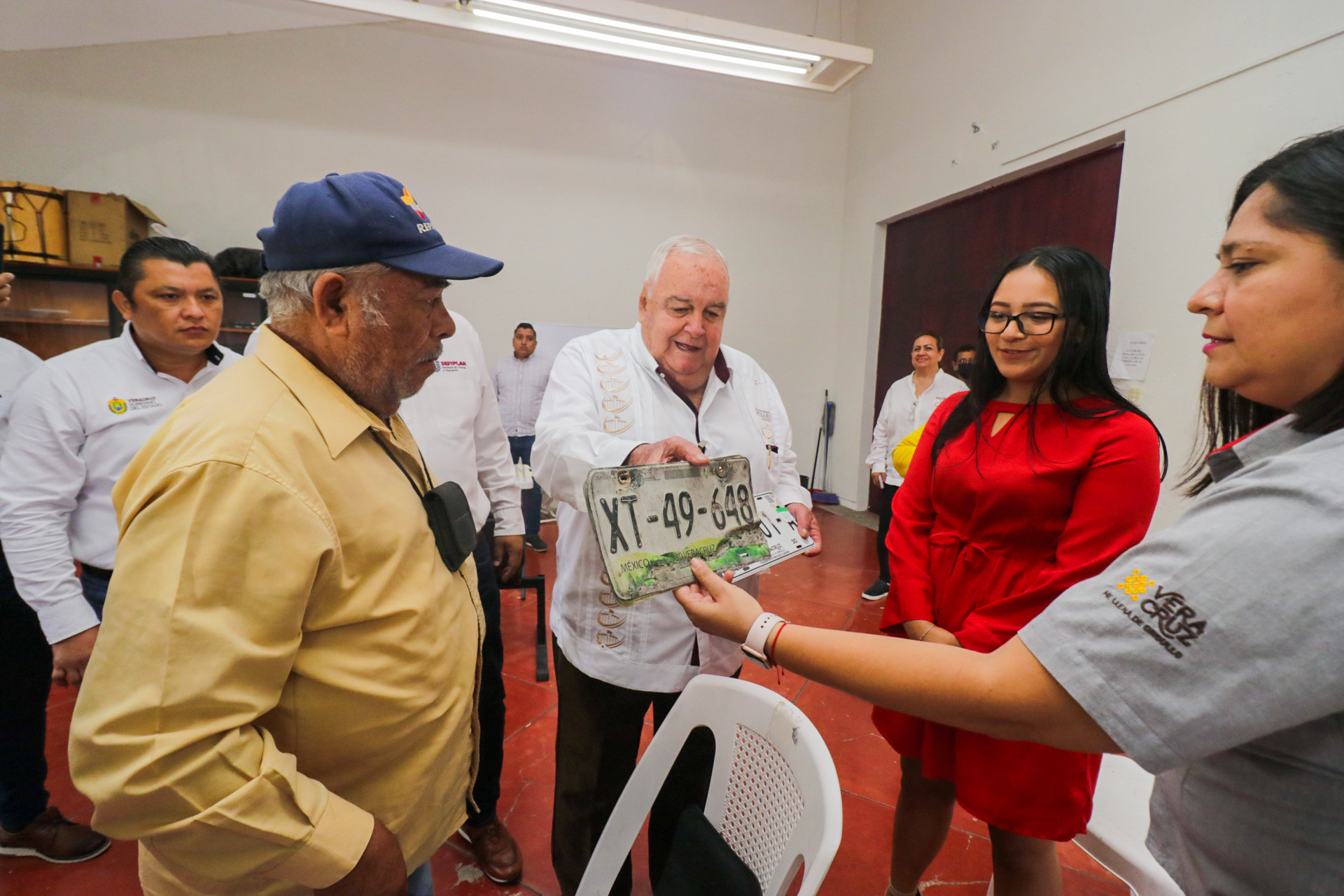 Canje de placas por programa de «Reordenamiento Vehicular»