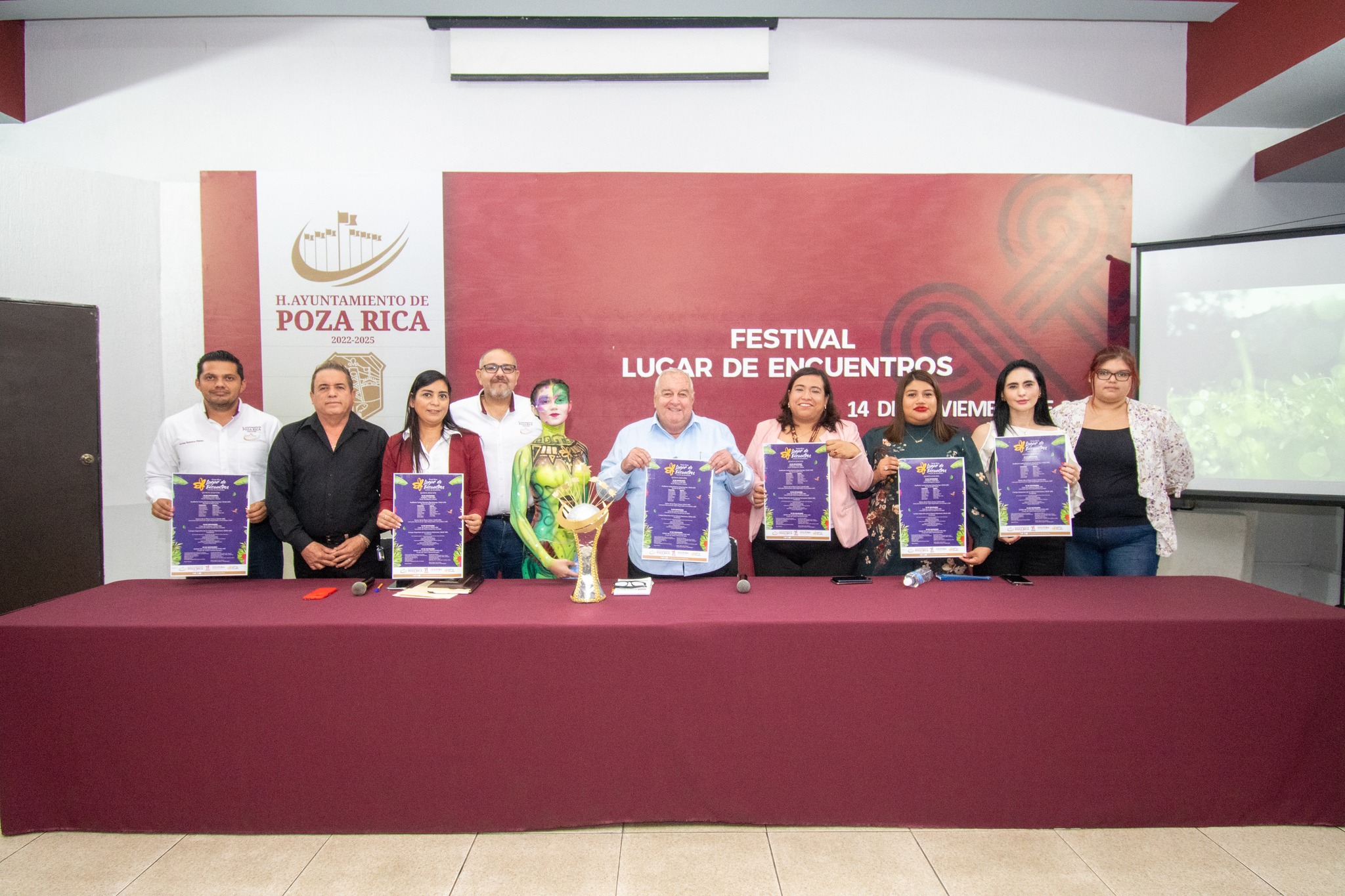 Ayuntamiento presenta el programa de la quinta edición del Festival «Poza Rica, Lugar de Encuentros»