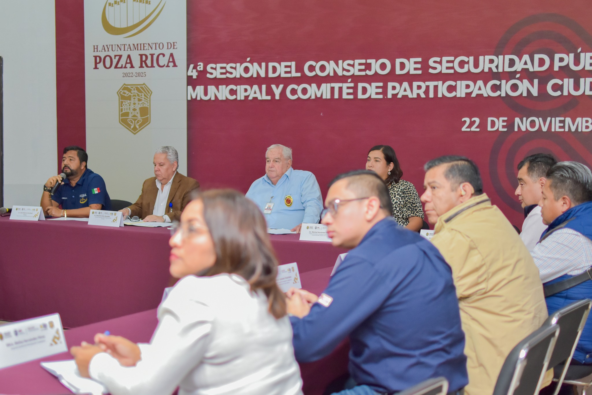 Cuarta Sesión del Consejo de Seguridad Pública Municipal y Comité de Participación Ciudadana