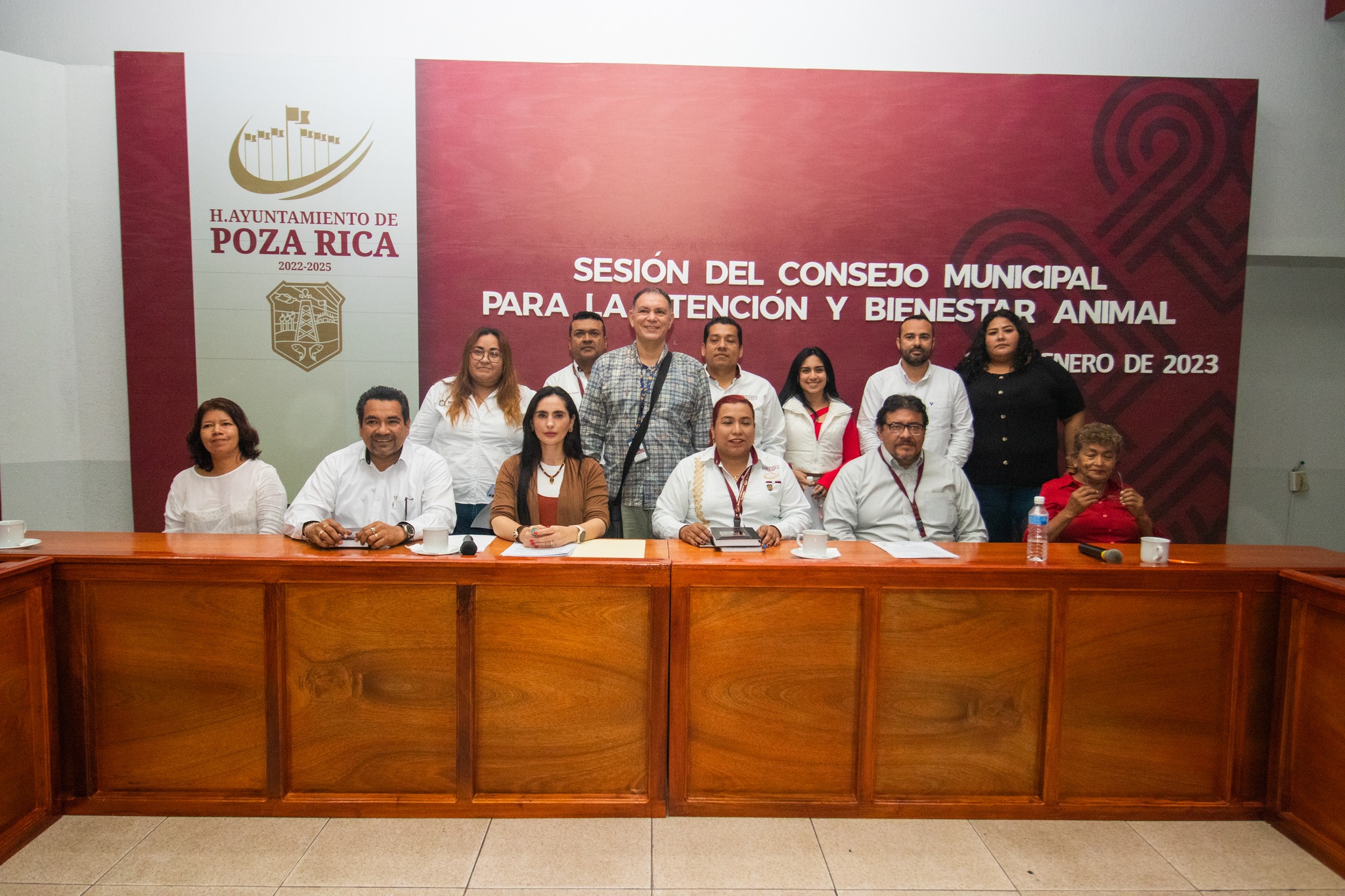 Sesión de consejo municipal para la atención y bienestar animal