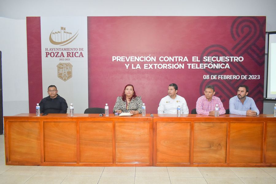 Capacitación en Prevención Contra el Secuestro y Extorsión Telefónica
