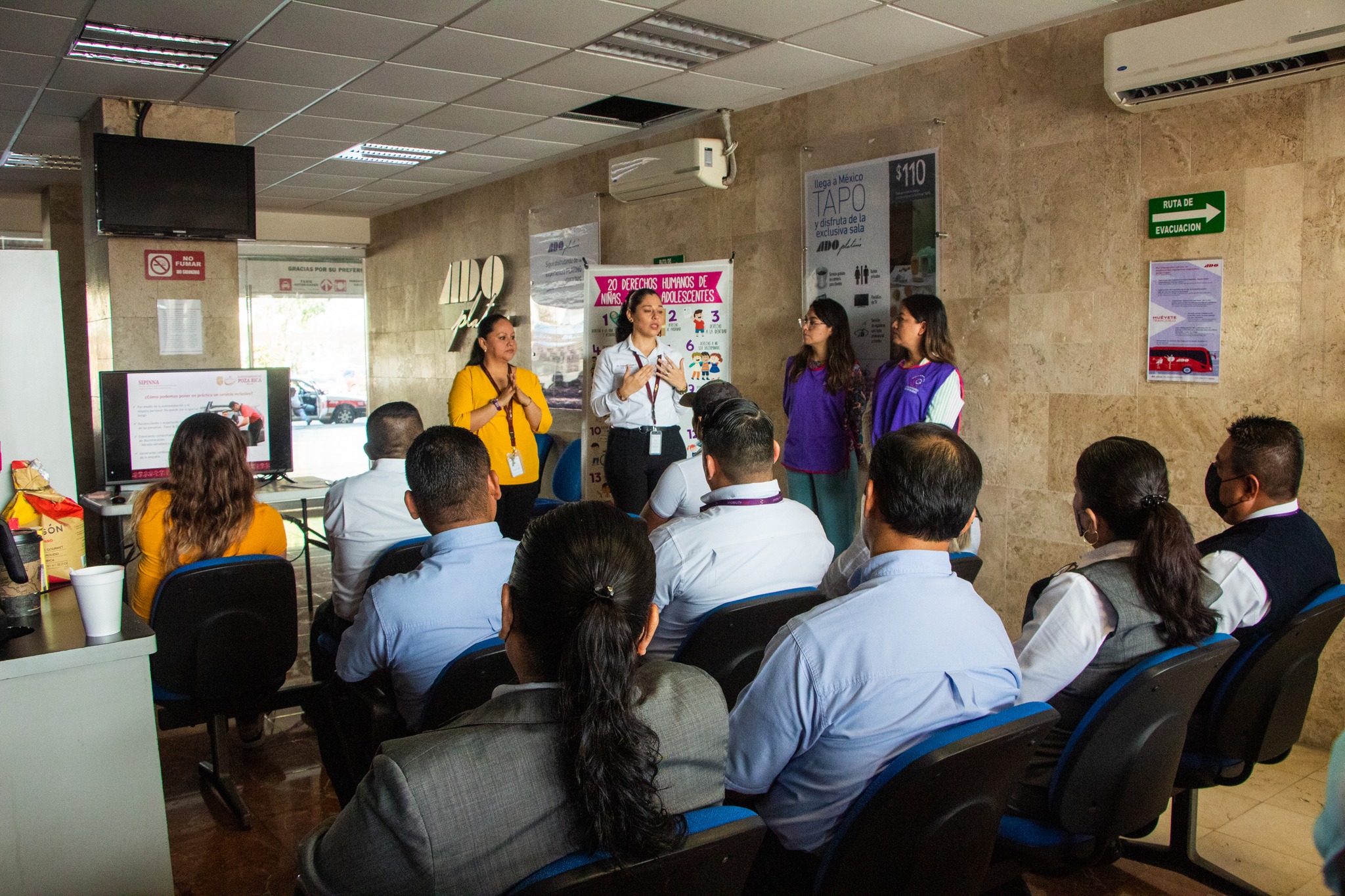 Curso Taller “Servicio Inclusivo” para personal de ADO