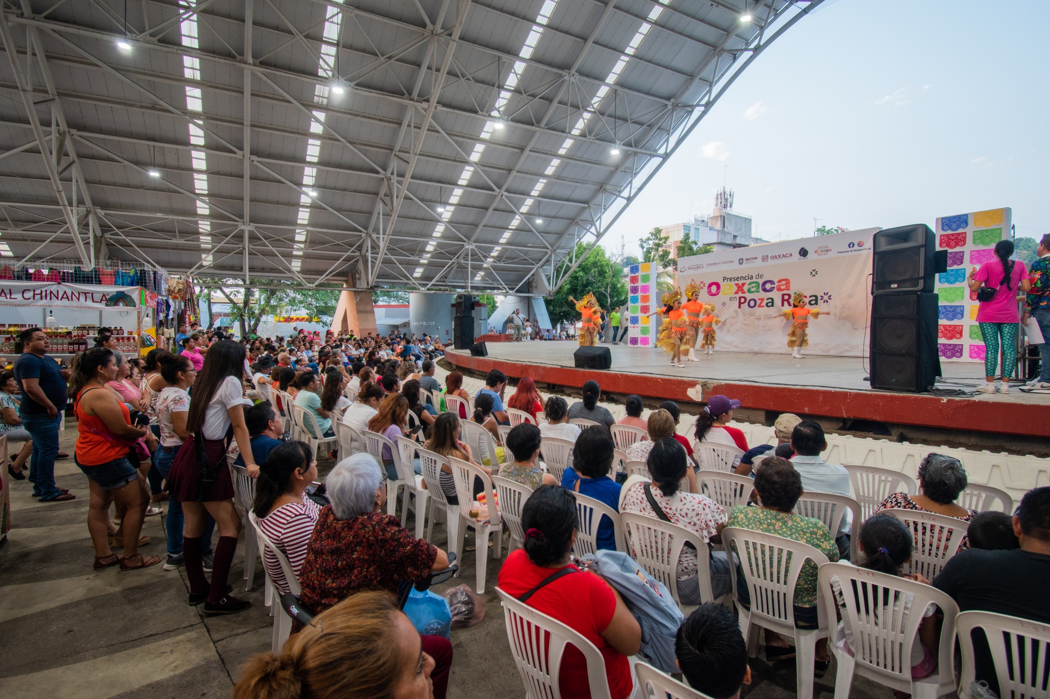 Continúa la Guelaguetza en Poza Rica
