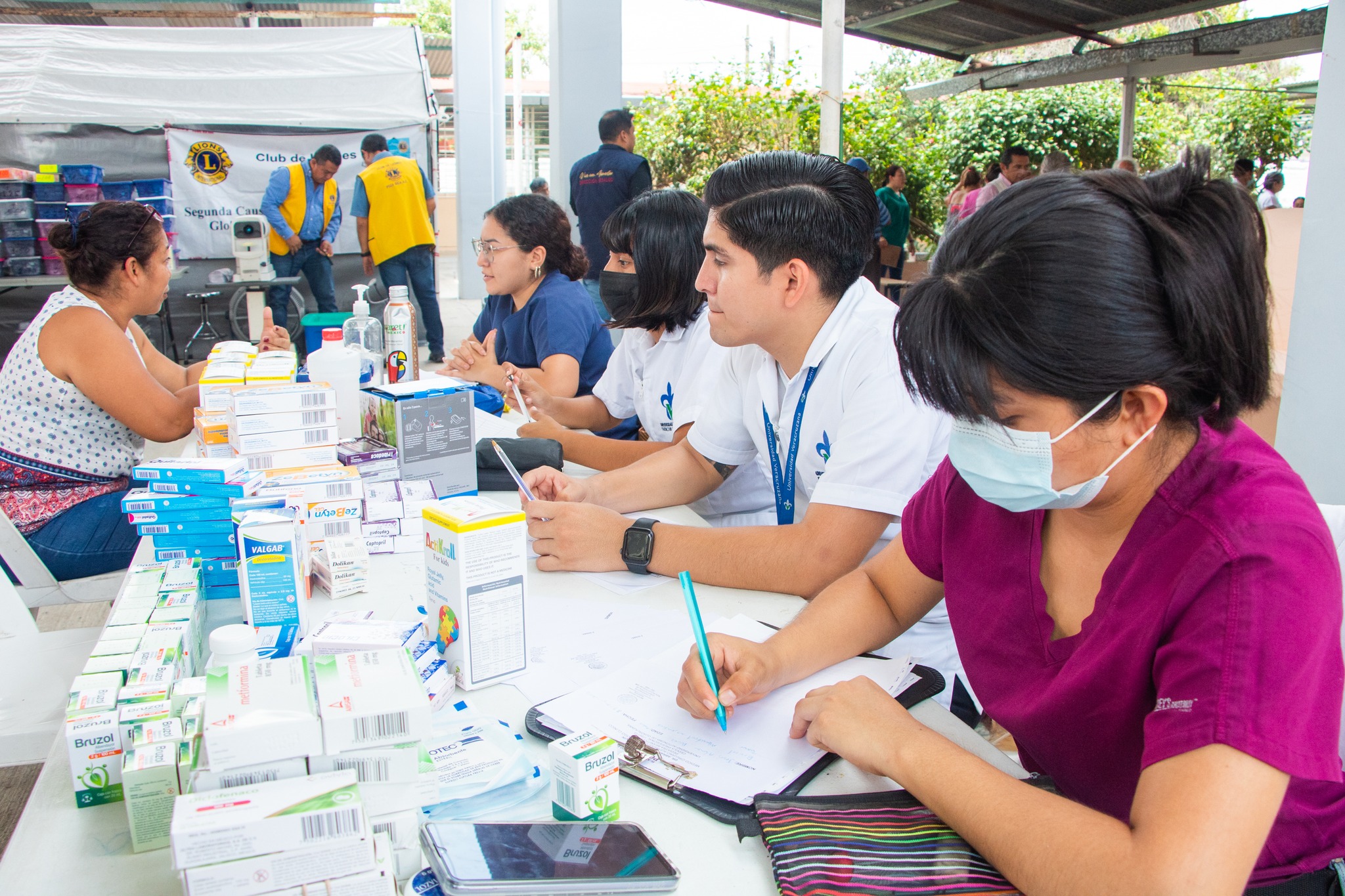 Más de 300 servicios médicos brindados de manera gratuita en la Brigada de Salud Integral