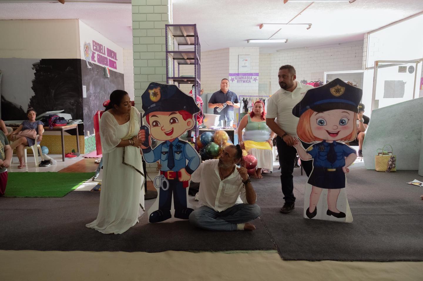 Programa «Policía Amigo» al Gimnasio Municipal