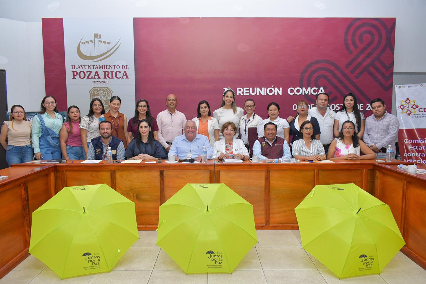 Poza Rica se prepara para ser sede del tercer Congreso Regional de COMCA y Mesas Interinstitucionales «Juntos por la Paz» 2023