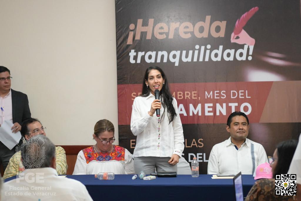 El testamento brinda certeza jurídica, seguridad y paz social: Fiscal General