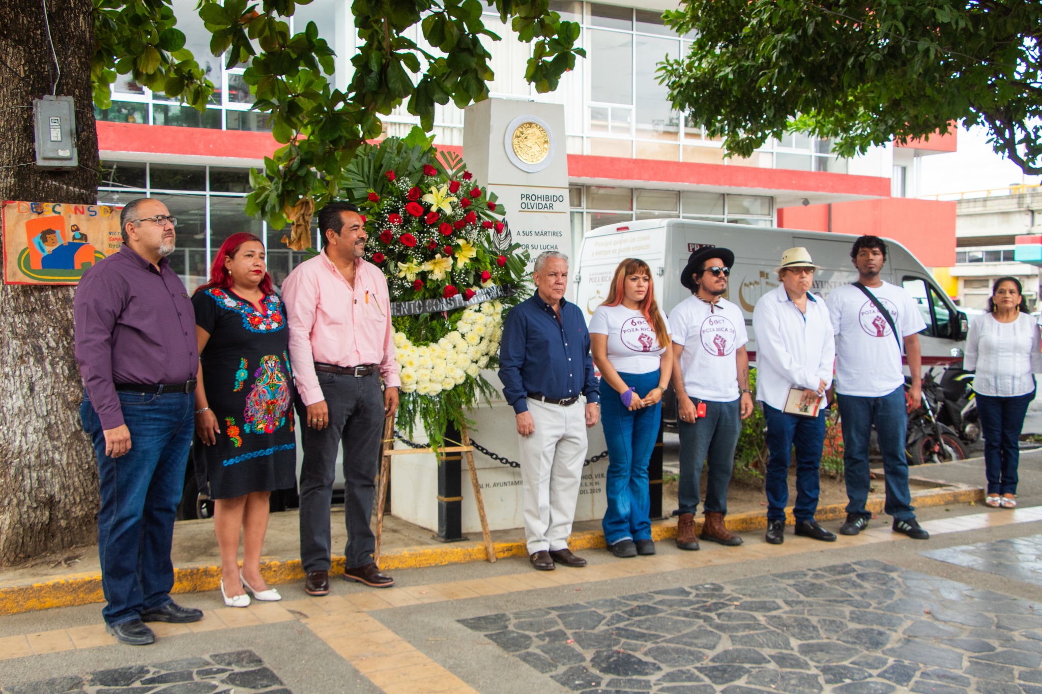 Conmemoración de la Matanza de los Goyos en Poza Rica