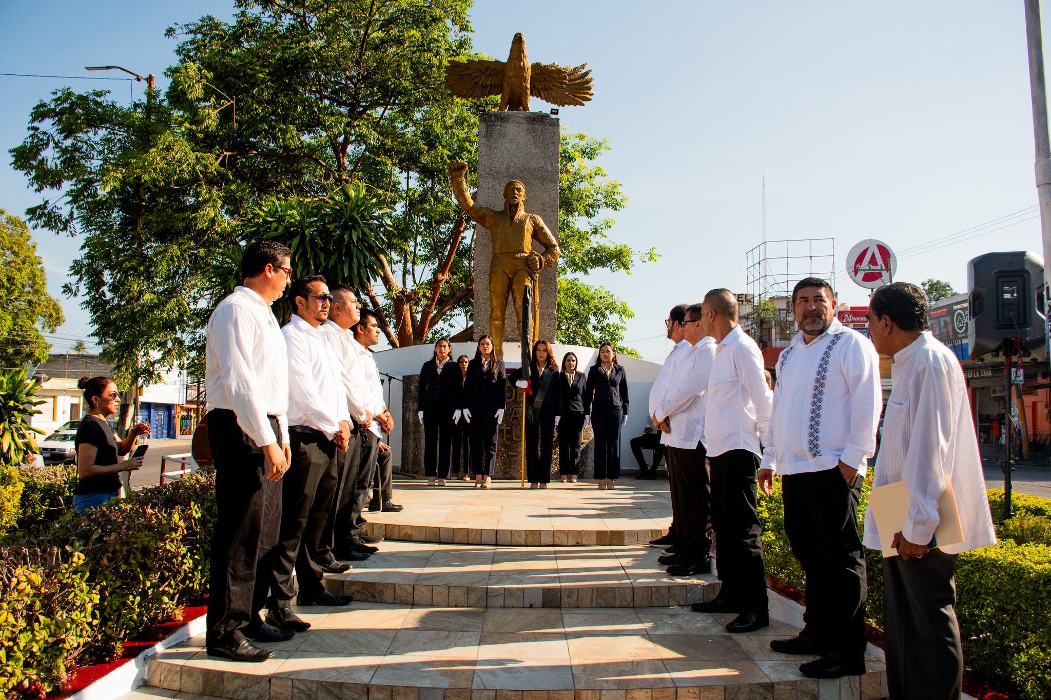 Conmemoración del 258 Aniversario del Natalicio de José María Morelos, «Siervo de la Nación»