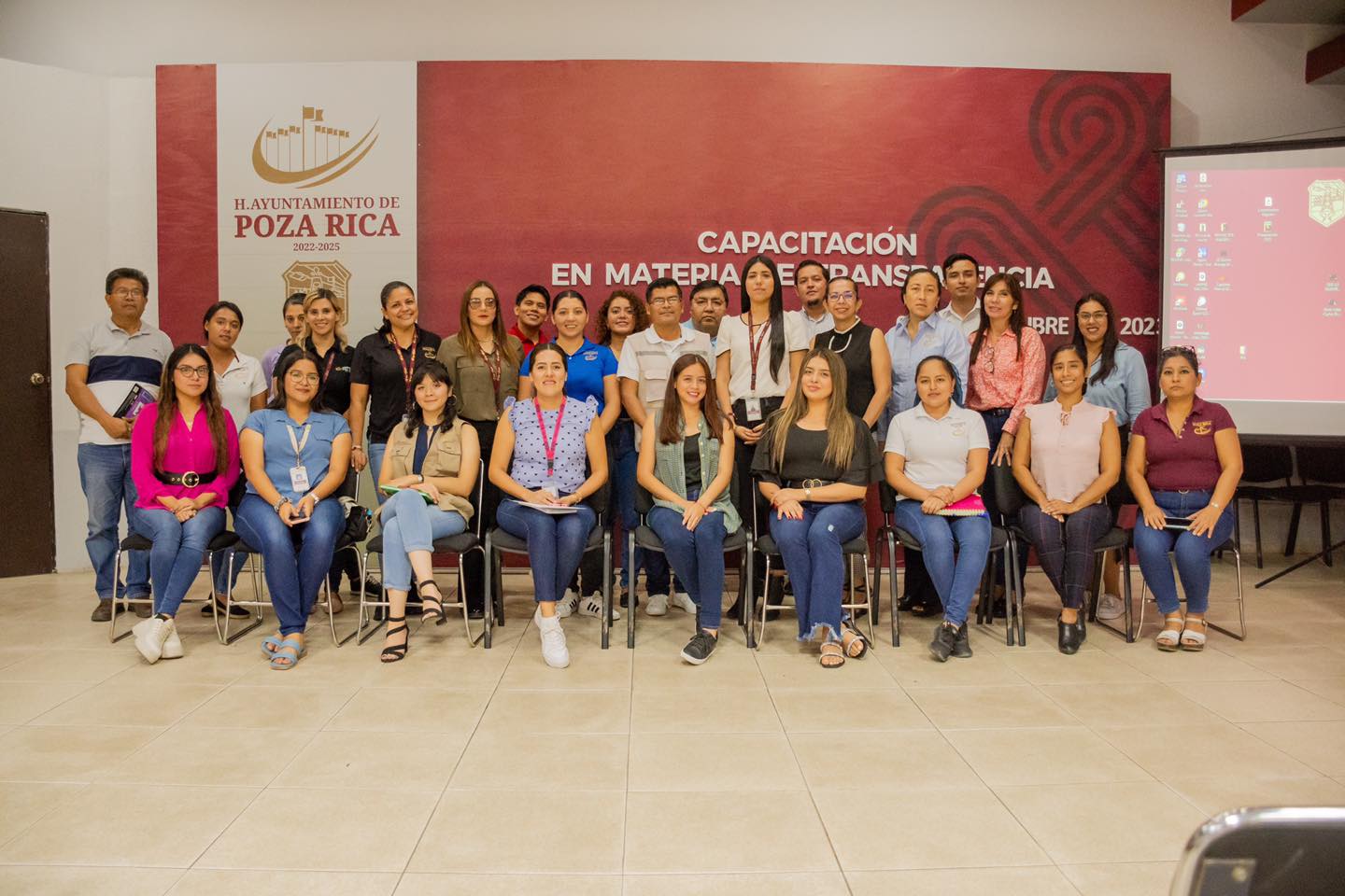 Capacitación en Materia de Transparencia para Servidores Públicos de Poza Rica