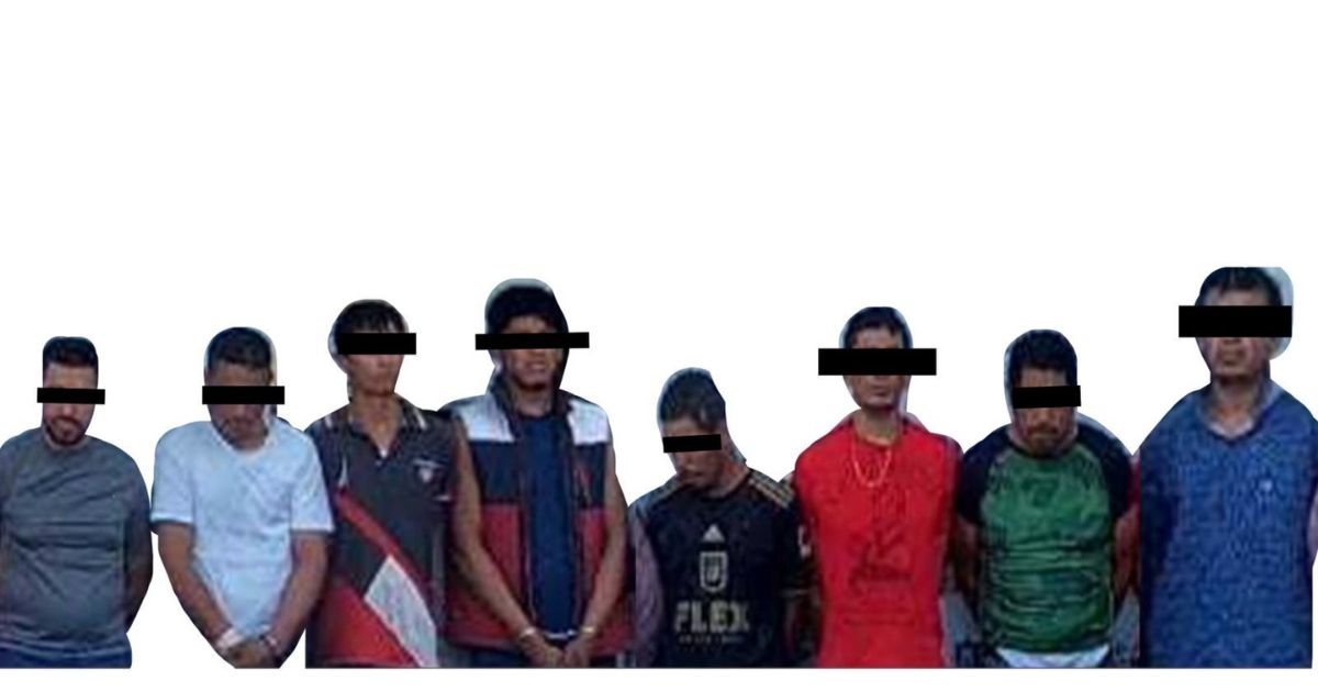 Captura SSP a 10 personas por delitos contra la salud y las instituciones